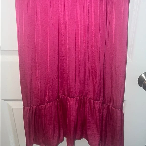 Sam Edelman Fuchsia Sleeveless Midi Dress - Picture 3 of 4